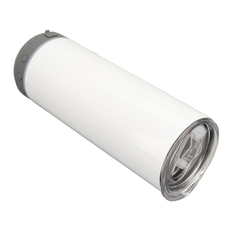 Sublimation Tumblers 20oz Straight Detachable Bluetooth Speaker Tumblers Portable Insulated