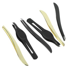 TOVINANNA Eyebrow Makeup Tool Kit Pcs Professional Tweezers Clip Compact Eyebrow Clip Tweezers for Women In-one