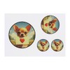 4 x 'Chihuahua Love Note' Temporary Tattoos - Water Resistant,
