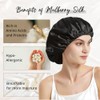 Wigi Gorro Seda 100 Morera Coletero Regalo Mujer Dormir Ducha