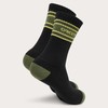 Oakley ICON B1B SOCKS 2.0 Men's Socks, (02E) BLACKOUT, M