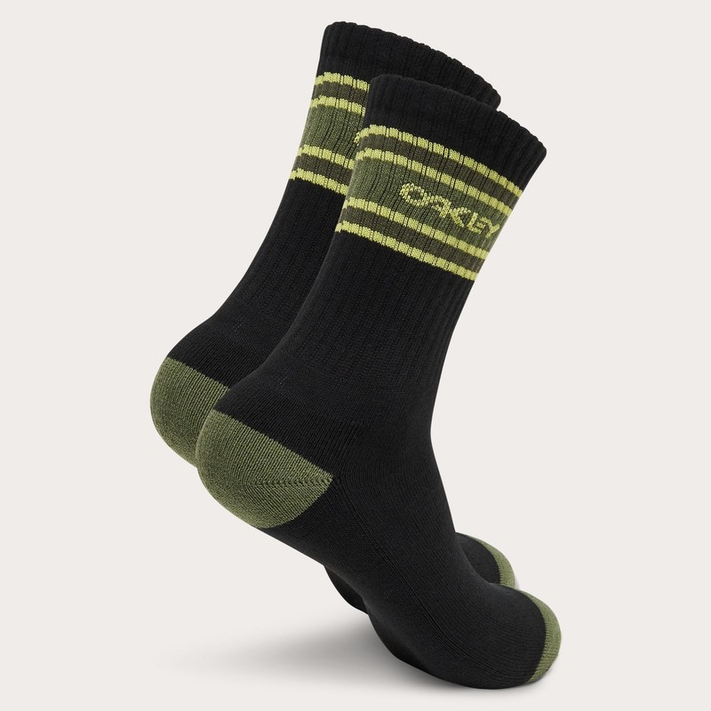 Oakley ICON B1B SOCKS 2.0 Men's Socks, (02E) BLACKOUT, M