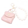 jtkdxqs Soft Artificial Rabbit Fur Plush Ball with Mini Wallet