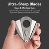 Titan Cutter, Heavy Duty Double V Guillotine Cutter for Precise