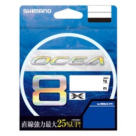 Shimano Line Osia 8, 1362.4 ft (400 m), No. 12.0, 5 Colors, LD-A81S, Fishing Line, No. 2