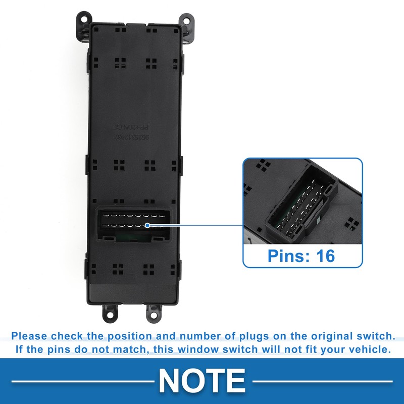 A ABSOPRO Car Power Window Switch Front Left Driver Side
