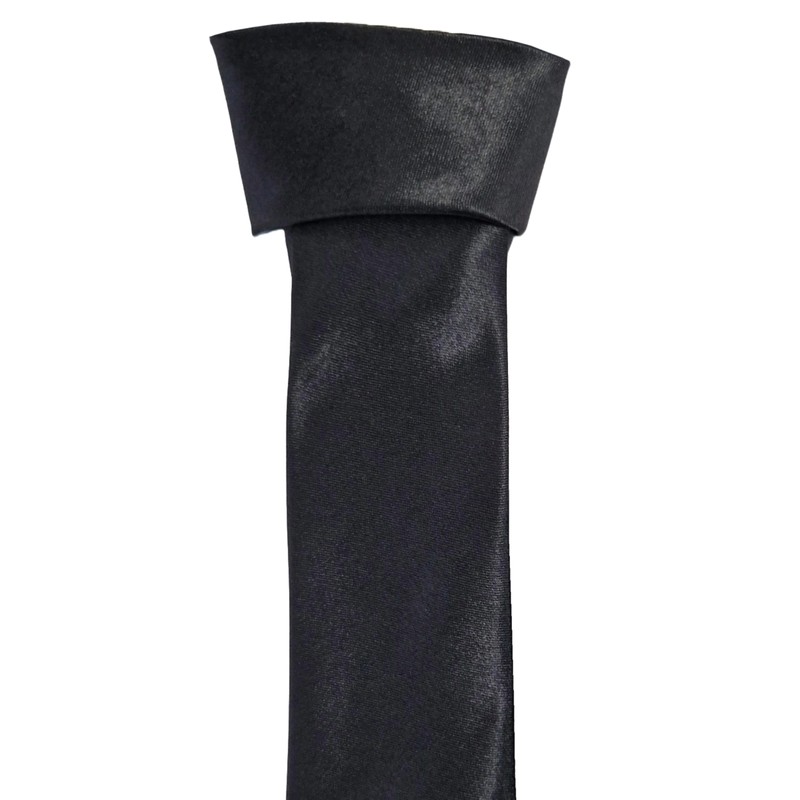 Black Tie Mens Formal Wear Plain Wedding Party Business Funeral