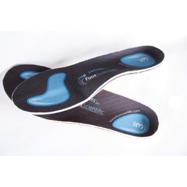FootScientific® Arcos Tipo 3 (Arco Alto) plantillas ortopédicas para zapatos, M4-4.5/ W6-6.5