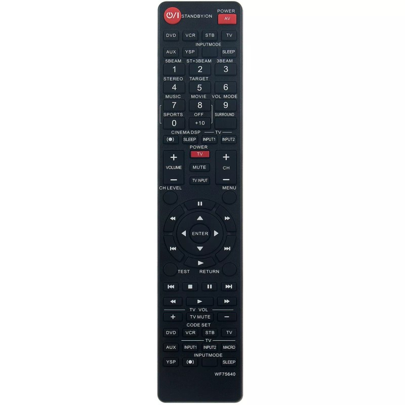 For Yamaha New WF75640 Replace Remote for Yamaha Digital Sound