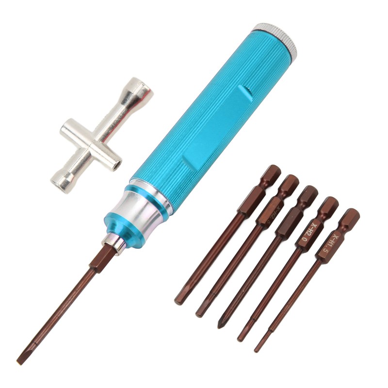 Aluminum RC Hex Screwdriver Tools Kit Ergonomic Design Durable RC