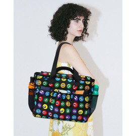 Bingo Tote Bag for Bingo Game Set Stuff Supplies Bingo Bags with Pockets for Bingo Daubers Dabbers Dobbers Large Bingo Bag for Bingo Accessories Bingo Night Prizes for Adults Seniors Juego de Bingo