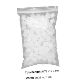 Baluue Micro Glue Bottle Tips 100pcs Eyelash Glue Tips Nozzle for Lash Bond Seal