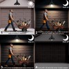 BQHY Motion Sensor Light Bulbs, 5500K Daylight Motion Activated Dusk