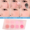 GIVERNY Fluffy Dual Blusher 7.4g, Color:01 Peach Macaron