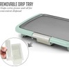 OVENTE Electric Griddle with 16 x 10 Inch Flat Non-Stick