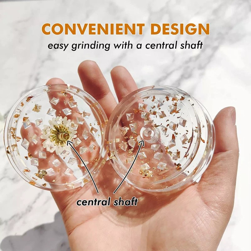 3 Molde De Molinillo Para Resina Molde Molienda De Especias