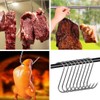 Jitnga Pack of 10 Butcher Hooks, Stainless Steel, S-Shaped Wall