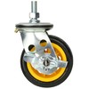 Rock-N-Roller 4" x 2" Ground Glider Wide Caster with Brake