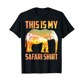 Cool Safari Costume For Men Women Kids Adult African Safari T-Shirt