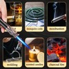 Torch Lighter - Refillable Butane Lighter with Adjustable Flame, Windproof