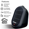 Honeywell HCE100BCD1 HeatBud® Personal Ceramic Heater, Black