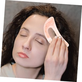 Baluue 2pcs Scimitar Guasha Board Muscle Tool Body Gua Sha Massage Tools Portable Massage Scraper for Men Women