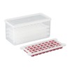 Relaxdays Ice Cube Tray Set, 5 Ice Cube Trays, BPA