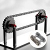 sourcing map 5Pcs 04B-1 Roller Chain Connecting Links 6mm Pitch