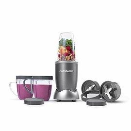 Magic Bullet New NutriBullet NBR-1201 12-Piece High-Speed Blender/Mixer System, Gray