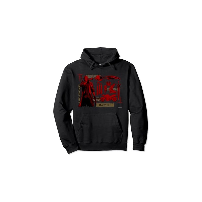 Devil May Cry 5 Dante Pullover Hoodie