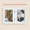 Golden State Art, 4x6 Double Picture Frame Vertical Hinged Photo