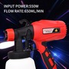 Elevon Professional 550W Paint Sprayer, Electric Spray Gun with Adjustable