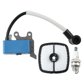 Carbhub A411001690 A10070 Ignition Coil fit for Echo Shindaiwa GT-225L SRM-2320T Trimmer Brushcutter with Spark Plug and Air Filter