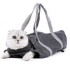 Cat Carrier Bag with Durable Handle Adjustable Neck Zipper Closure