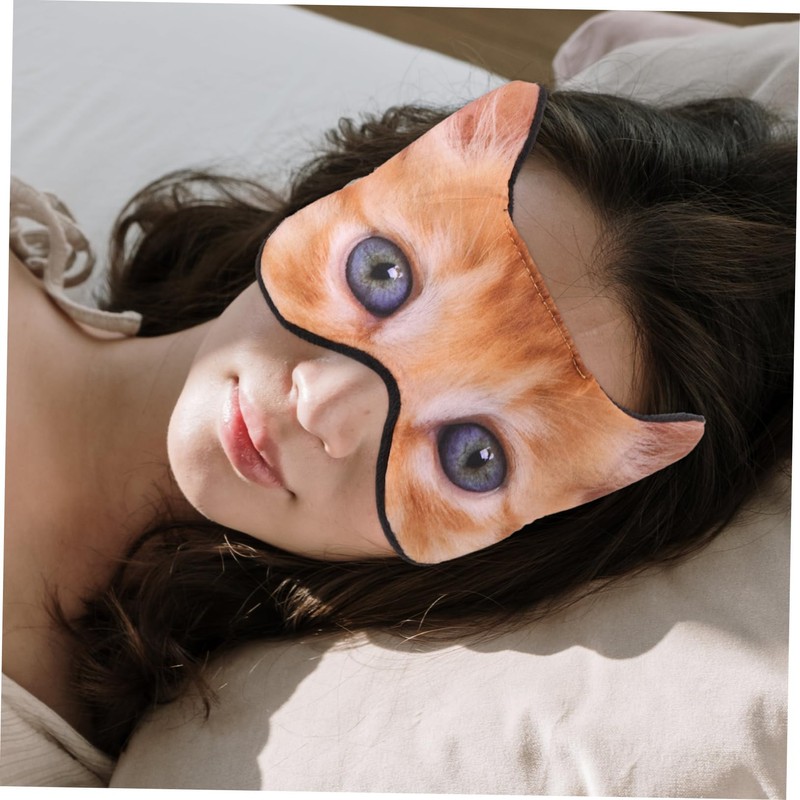 Beavorty Cat Blindfold Eye Mask Blinder Sleep Mask Eye Cover