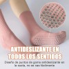 16par Calcetines Yoga Calcetas Antiderrapantes Pilates Mujer