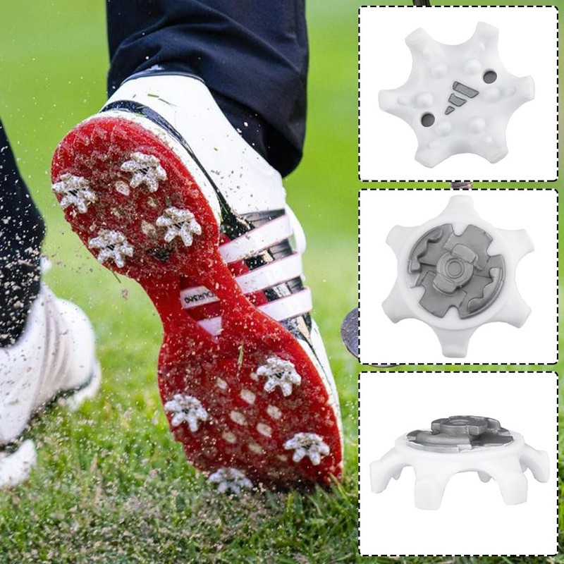 Ncheli Pack of 8 Golf Shoe Spikes + 1 Golf