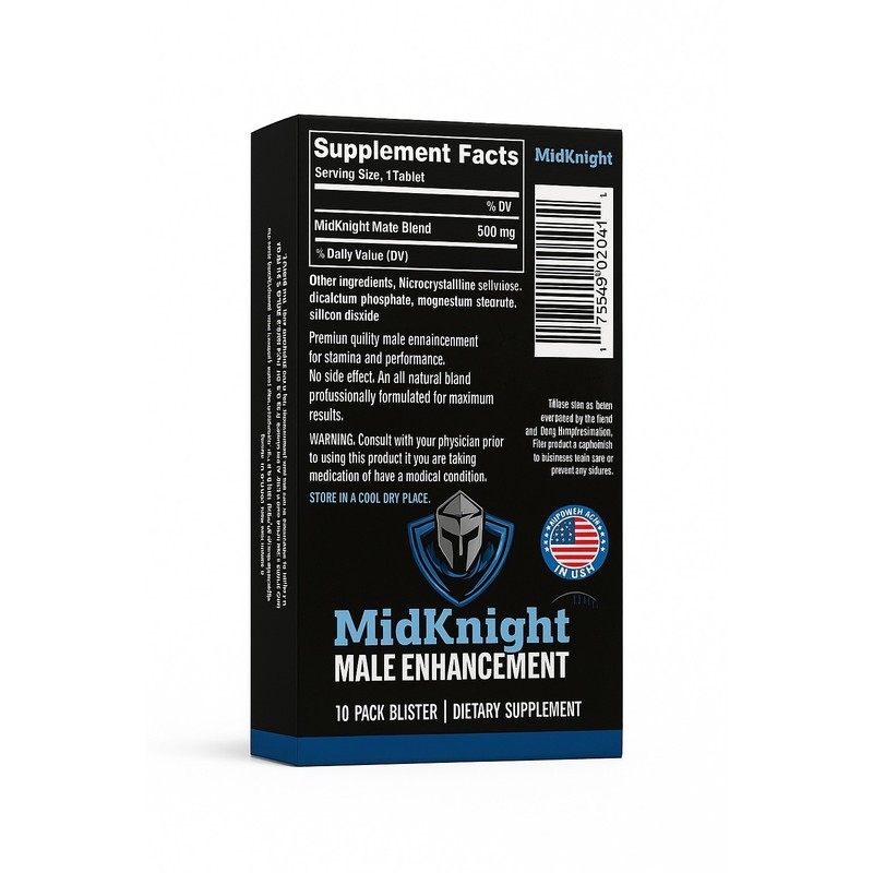 HEALTH FIXER Midnight Male- Best #1 Performing Male Supplement