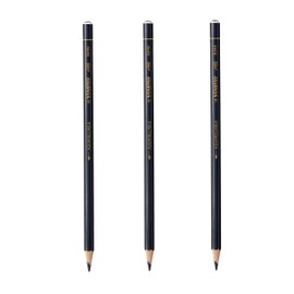 3x Stabilo-All Pencils, Black (Black)