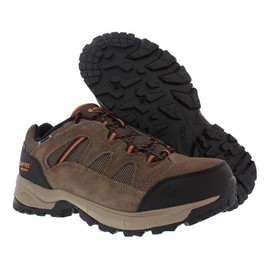 HI-TEC Men's Ridge Low Wp Brown Ankle-High Leather Hiking Shoe - 8.5 M