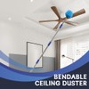 Extended Reach Cobweb Duster with 8-Foot Pole - Medium Bristle