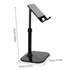 Angoily Adjustable Phone Bracket Telescopic Stand for Tablets Smartphones Construction
