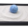 AOVOA Japanese Zen Garden Kit for Desk with 3 Sand