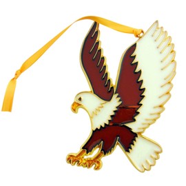 Bald Eagle Bird Christmas Ornament Decoration, 5 1/4 Inch