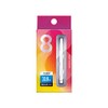 8 Flight Regular-Fixed White Medium 33mm Pack of 3 Shafts