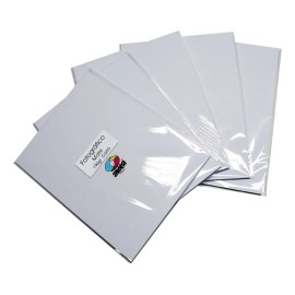 Papel Fotográfico Mate Calidad Premium Carta 190gr 50 Hojas Color Blanco
