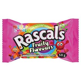 Rascals Fruit Flavoured Chews 50g