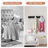PMMASTO Wall Mounted Coat Hooks- Stainless Steel Rust-Resistant Bathroom Hangers