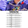 7Pcs Soldering Tips Mini Intelligent Original Solder Iron Tip Replacement