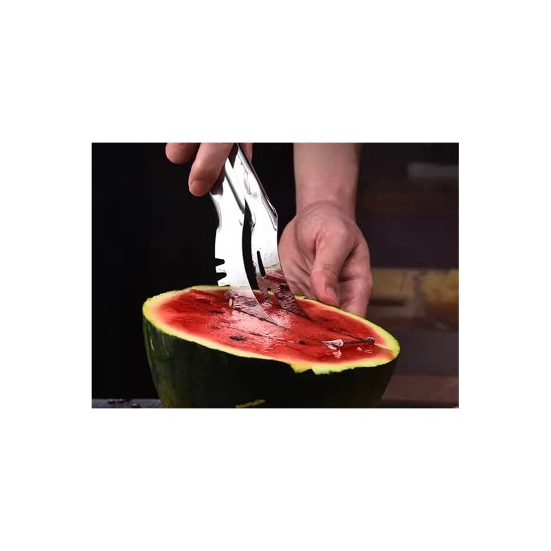 EDJAY 4-in-1 Fruit Cutter Set – Apple Slicer, Pineapple Corer,